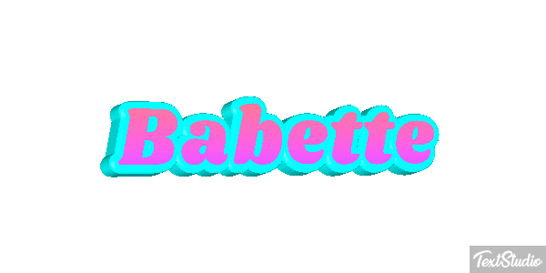 Babette Effet de texte
