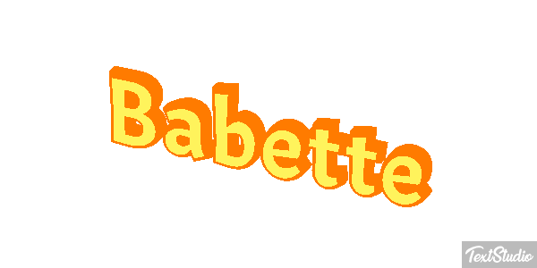 Babette Effet de texte