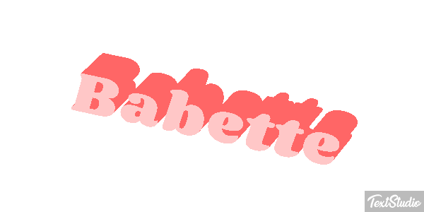 Babette Effet de texte