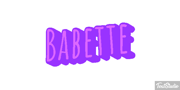 Babette Effet de texte
