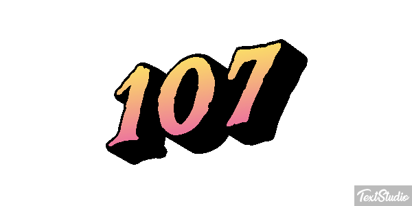 107 Text effect