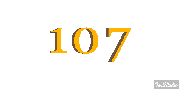 107 Text effect