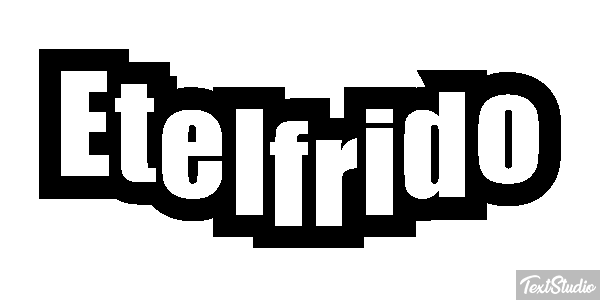 Etelfrido Текстовый эффект
