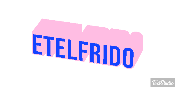 Etelfrido Текстовый эффект