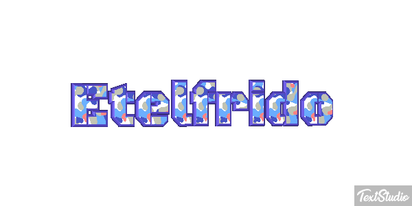 Etelfrido Текстовый эффект