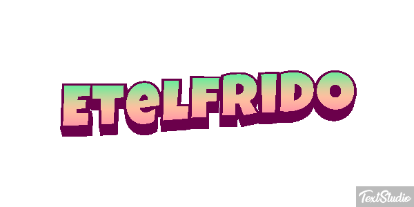 Etelfrido Текстовый эффект