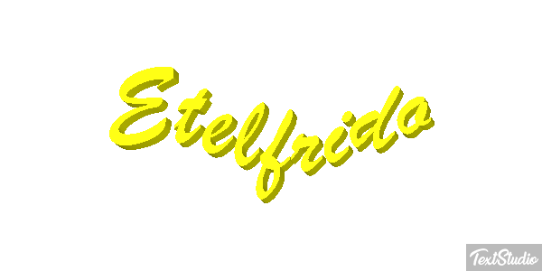 Etelfrido Текстовый эффект