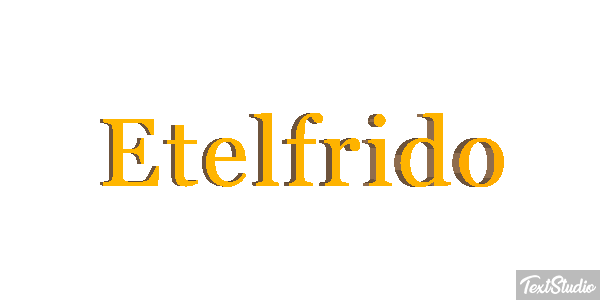 Etelfrido Текстовый эффект
