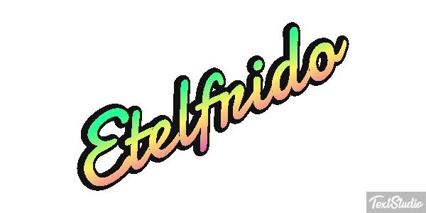 Etelfrido Текстовый эффект