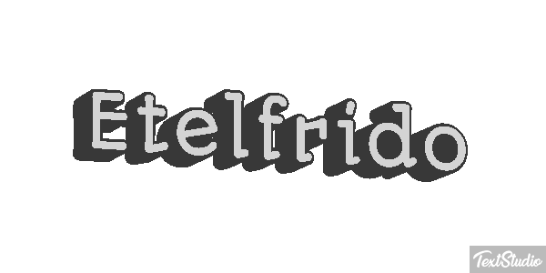 Etelfrido Текстовый эффект
