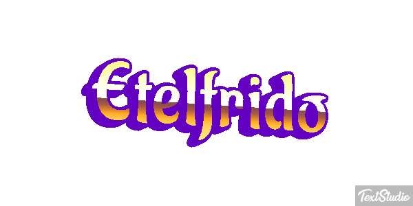 Etelfrido Текстовый эффект