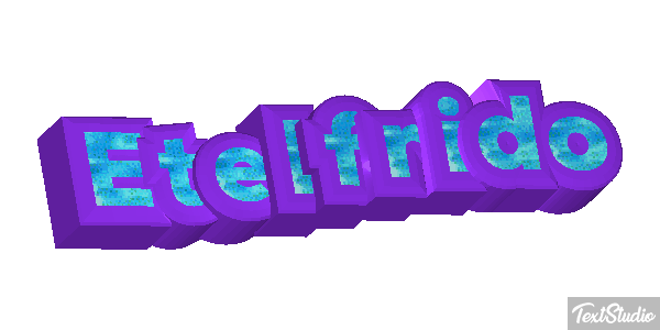 Etelfrido Текстовый эффект