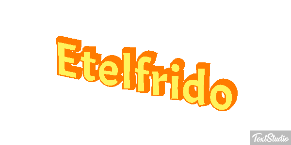 Etelfrido Текстовый эффект