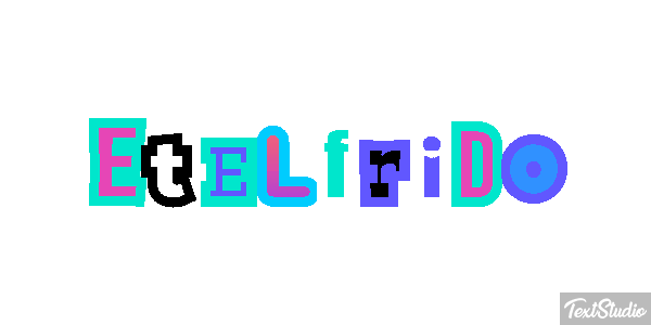 Etelfrido Текстовый эффект