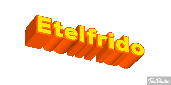 Etelfrido Текстовый эффект