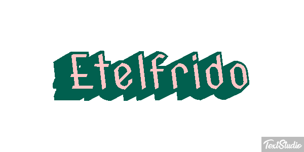 Etelfrido Текстовый эффект
