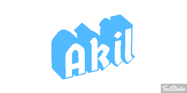 Akil Text effect
