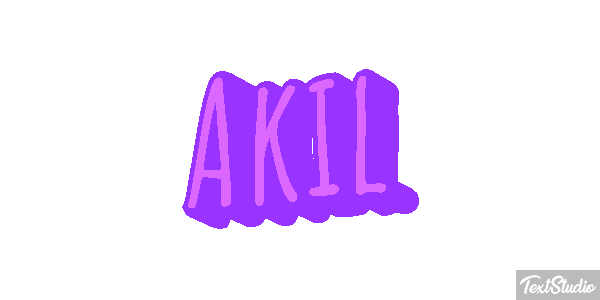 Akil Text effect