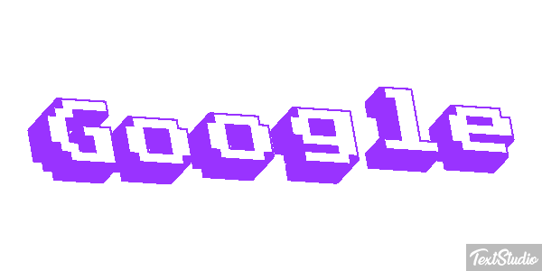 Google Text effect
