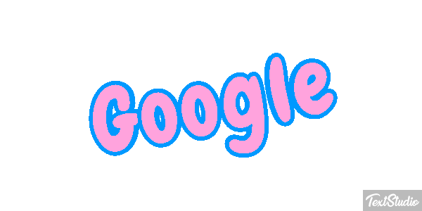 Google Text effect