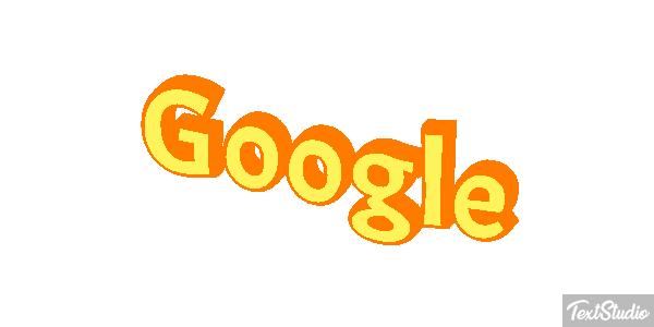 Google Text effect