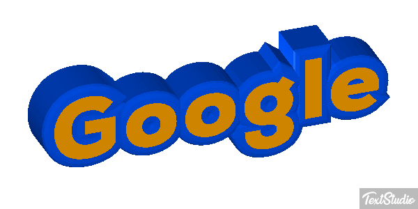Google Text effect