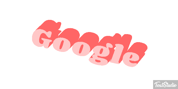 Google Text effect