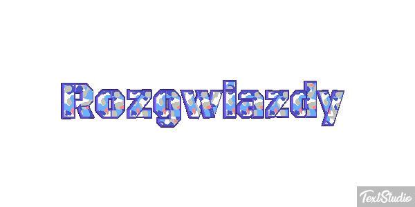 Rozgwiazdy Efekt tekstowy