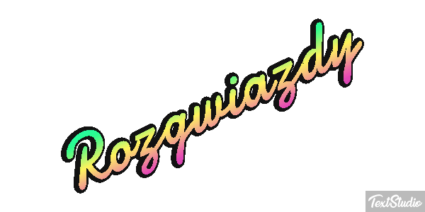 Rozgwiazdy Efekt tekstowy