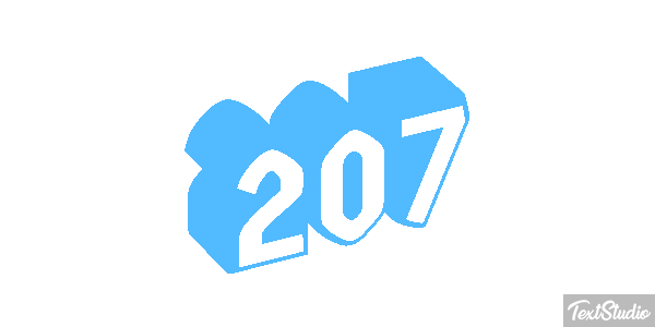 207 Texteffekt