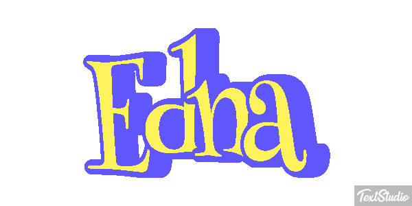 Edna Text effect
