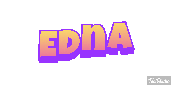 Edna Text effect