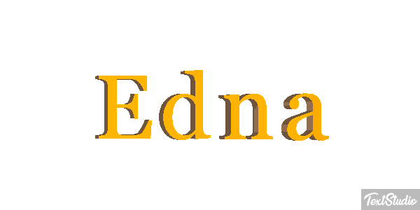 Edna Text effect