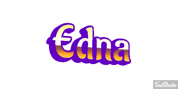 Edna Text effect