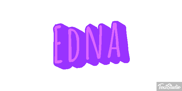 Edna Text effect