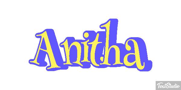 Anitha Effet de texte