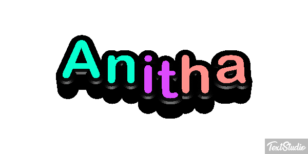 Anitha Effet de texte