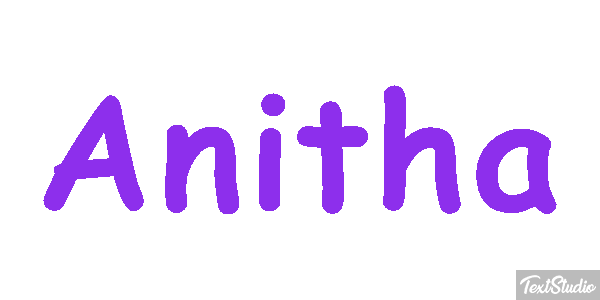 Anitha Effet de texte