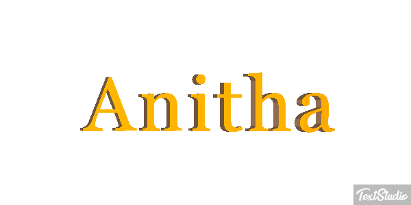 Anitha Effet de texte