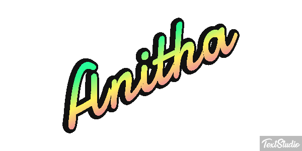 Anitha Effet de texte
