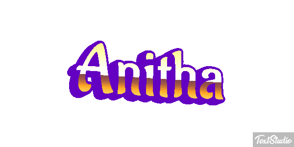 Anitha Effet de texte