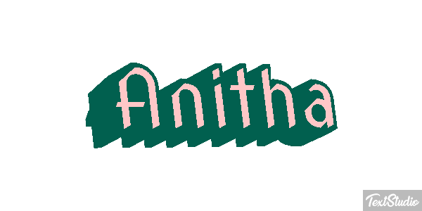 Anitha Effet de texte