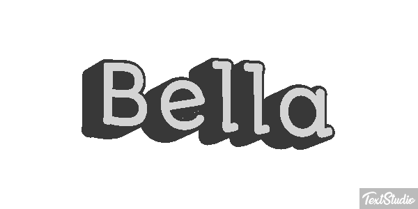 Bella Text effect