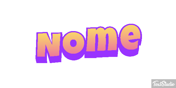 Nome Efeito do texto