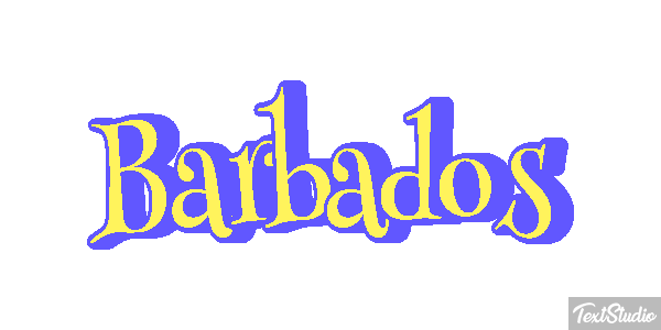 Barbados Text effect
