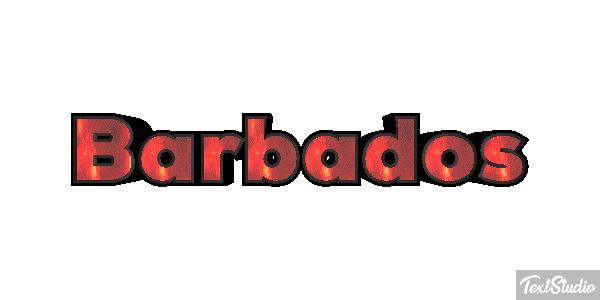 Barbados Text effect