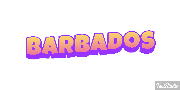 Barbados Text effect