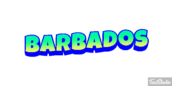 Barbados Text effect