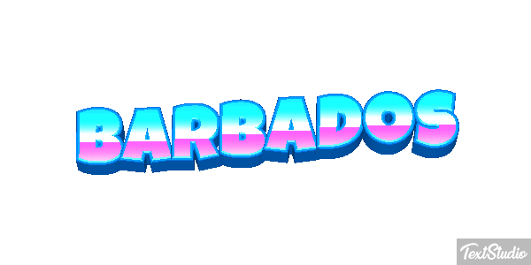 Barbados Text effect
