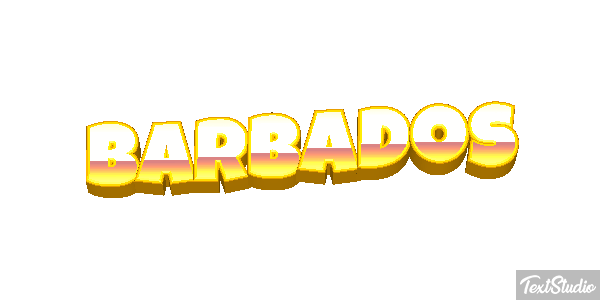 Barbados Text effect